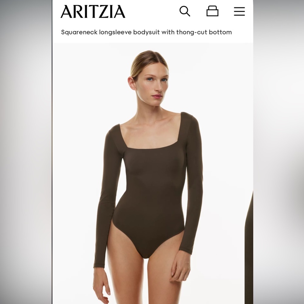 Babaton Contour Squareneck Bodysuit